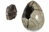 Septarian Dragon Egg Geode - Removable Section #203825-2